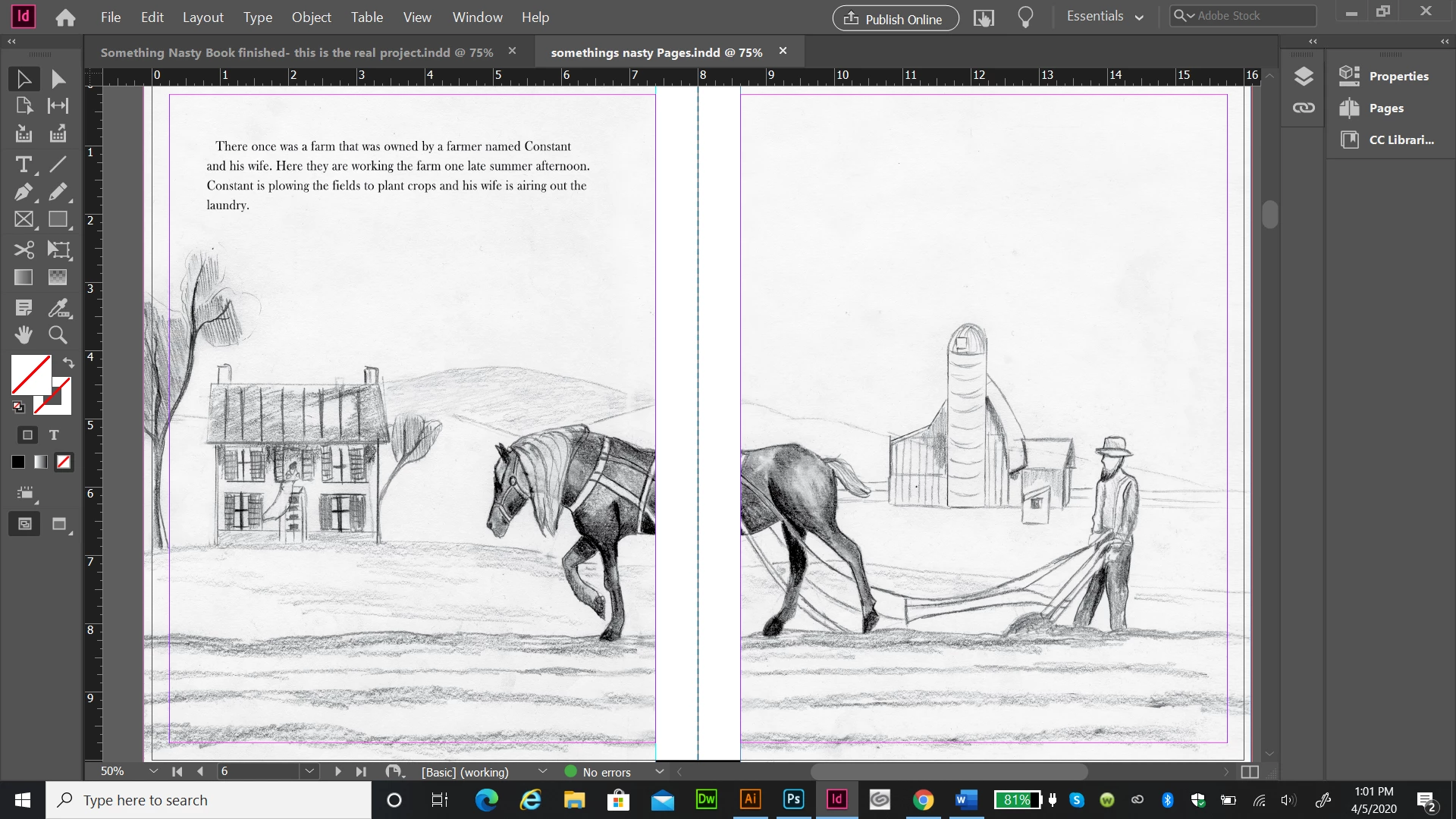 Blurb Indesign Using Blurb insdesign plug in, creating a double page spread | Community