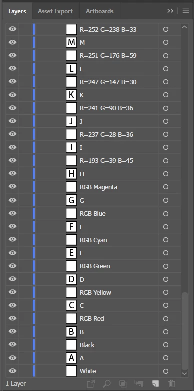 Illustrator script to write sequential letters based on array | Community