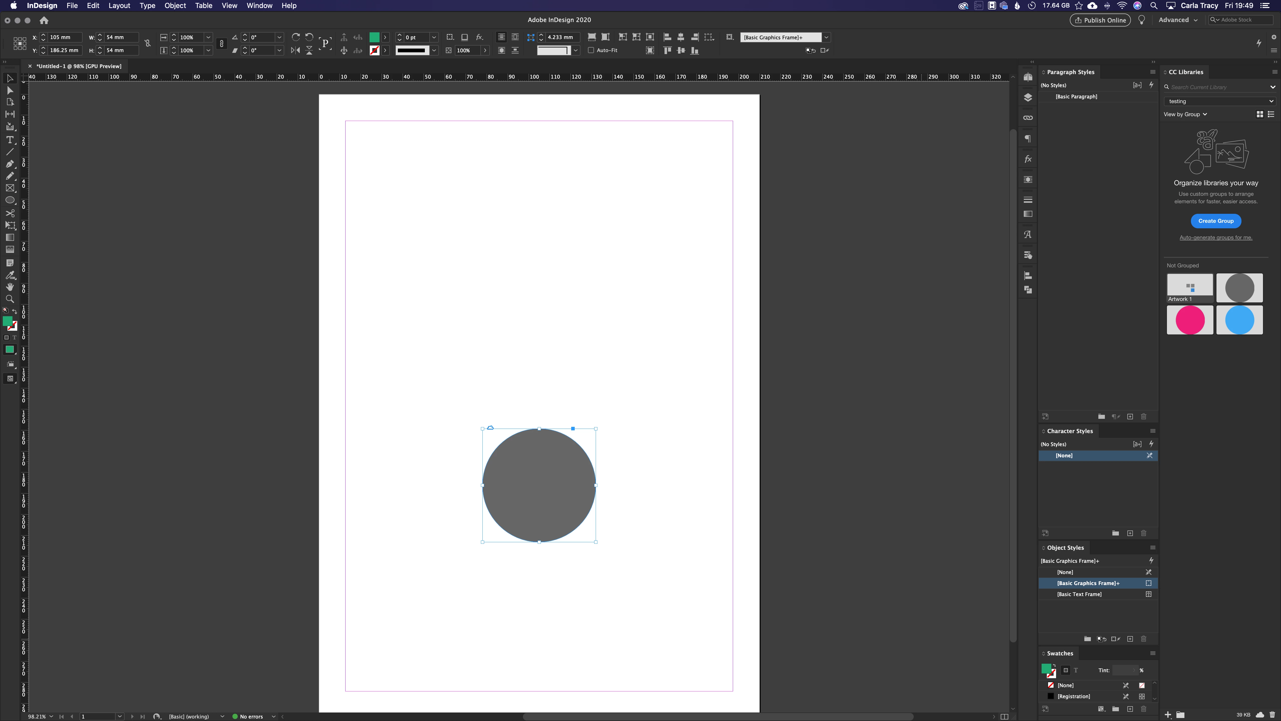 Assets loaded into CC libraries shows fine in InDesign but not in ...