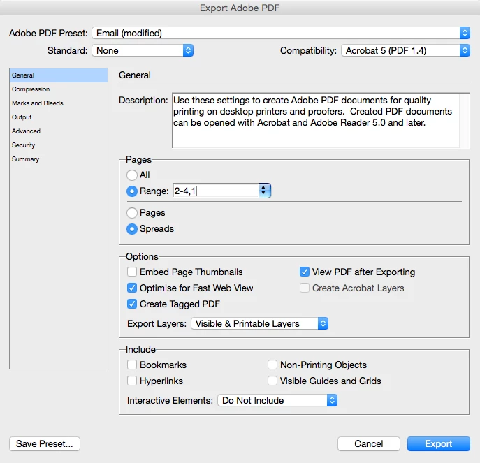 Export PDF as single pages, not spreads via Javascript | Community