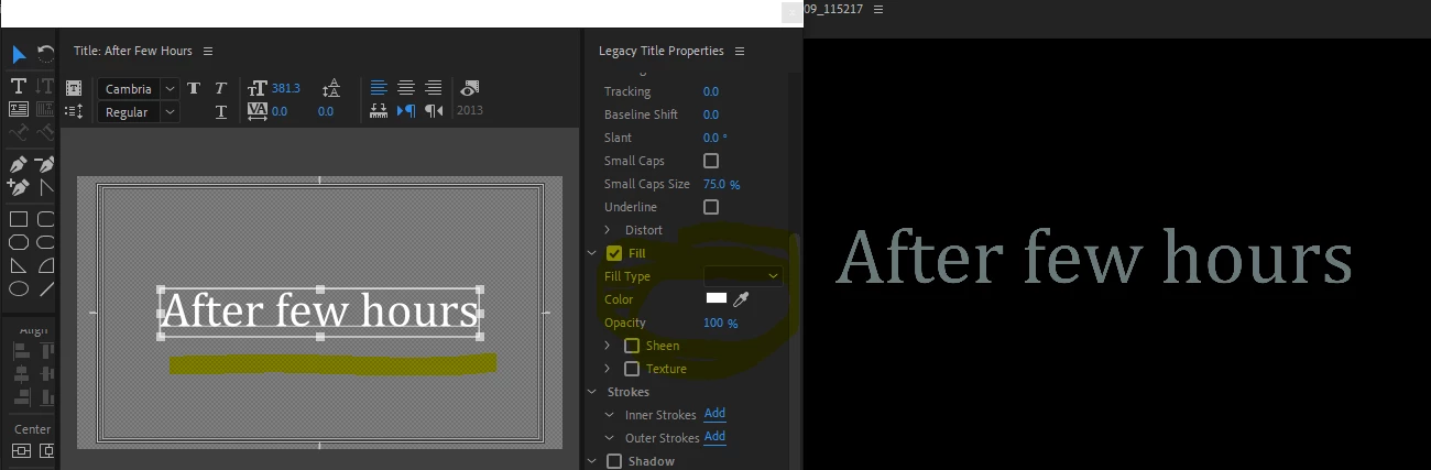 Rendered & Preview Text Colour differ with Original Fill Colour | Community