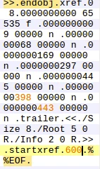 pdf xref table | Community