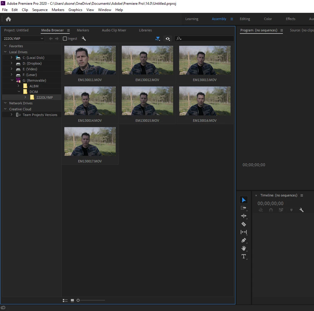 4k Files Issue Importing Spanned 4K Files | Community