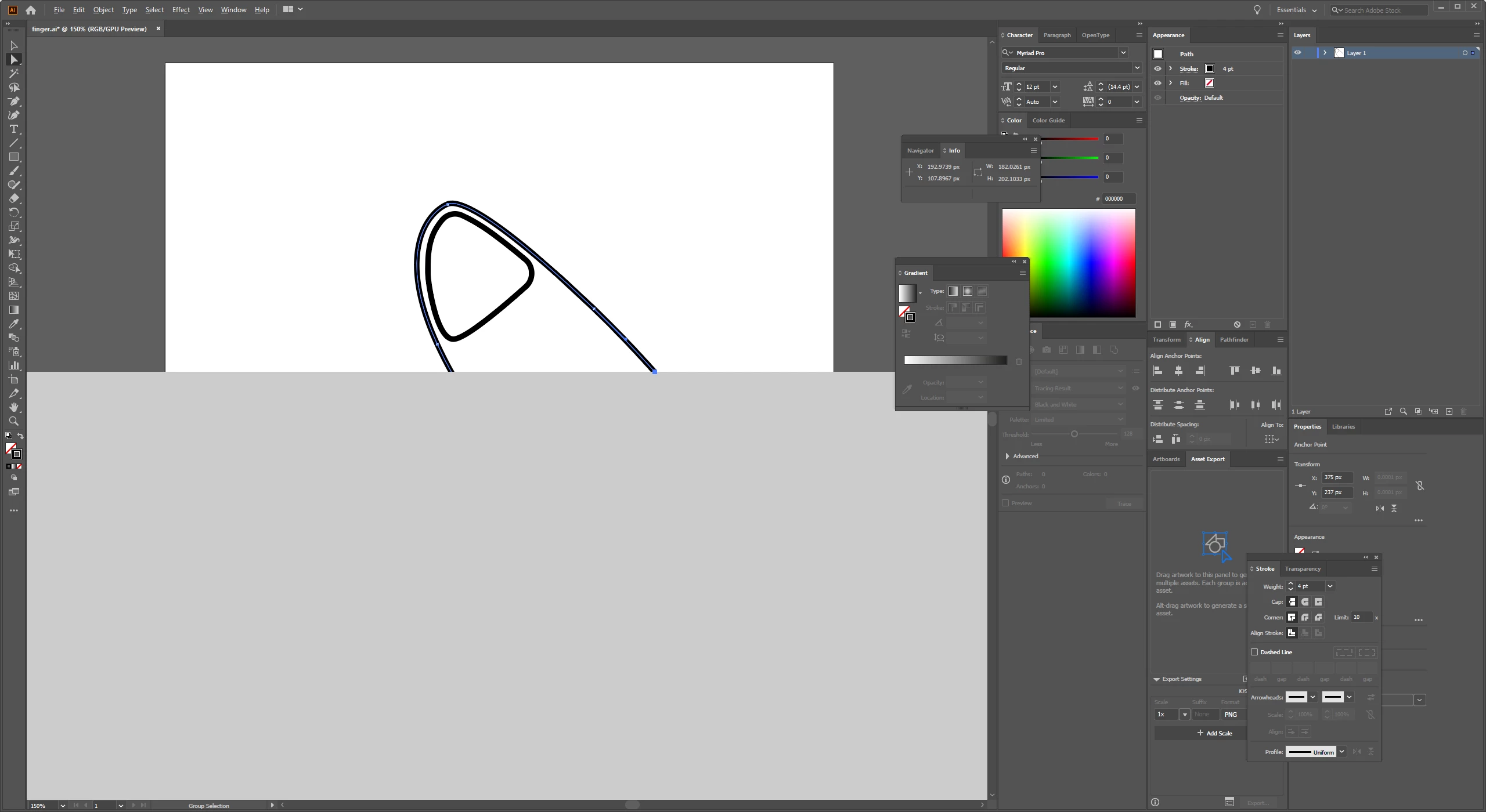 Illustrator graphics issue on Windows 10 | Community