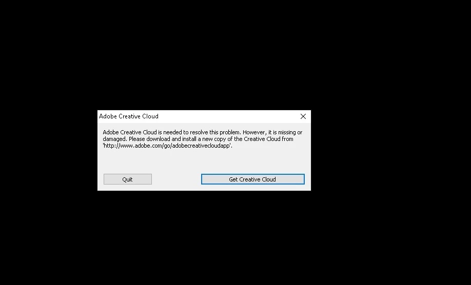 Cannot install Adobe Creative Cloud | Community