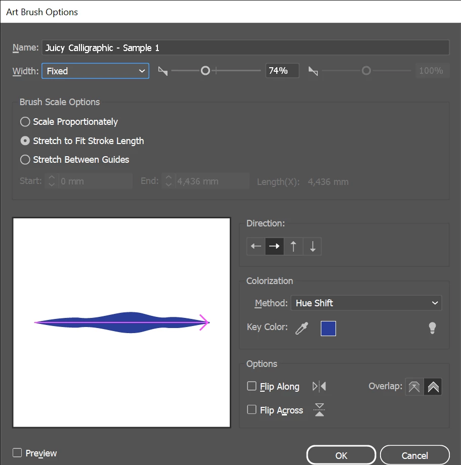 Stroke color wont match the fill color although they are the same ...