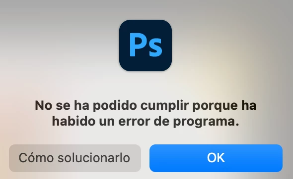 Error al abrir un archivo "No se ha podido cumplir porque ha habido un ...