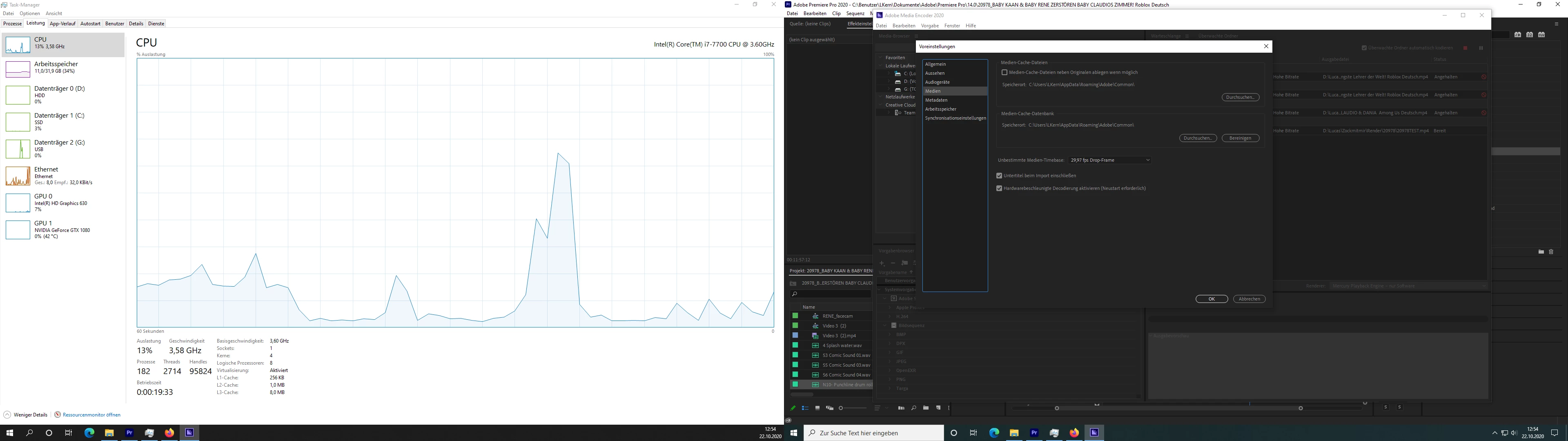 Problem with Performance and Rendering in Media Encoder | Community