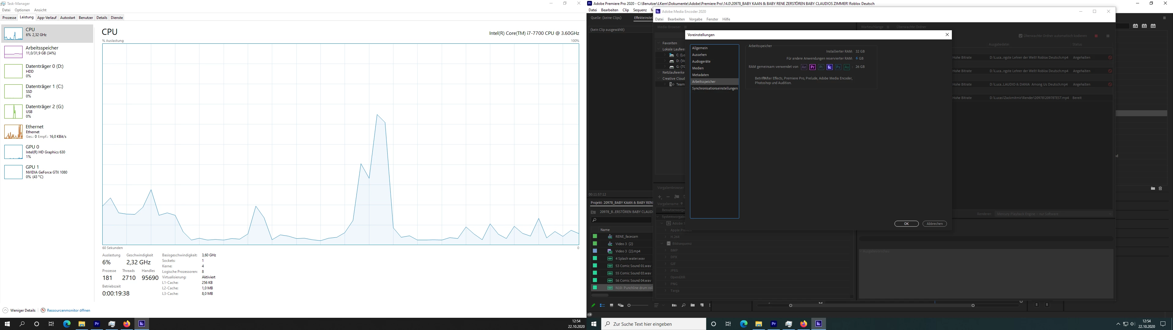 Problem with Performance and Rendering in Media Encoder | Community