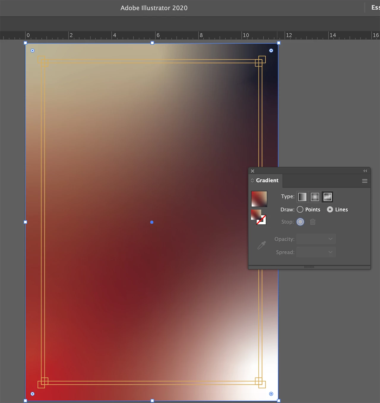 how to add more than 5 colors while applying gradient and how to manage ...