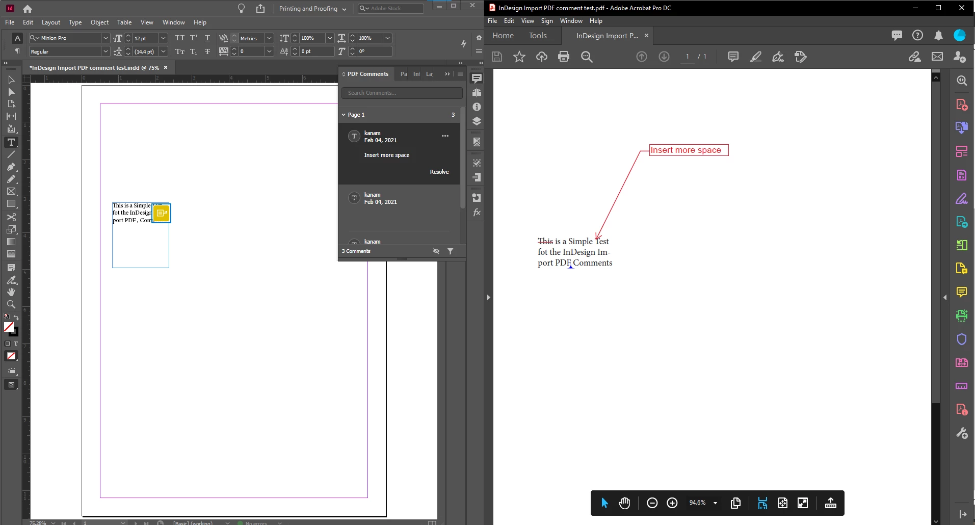 Import PDF comments with 'text callout' not showing correctly | Community