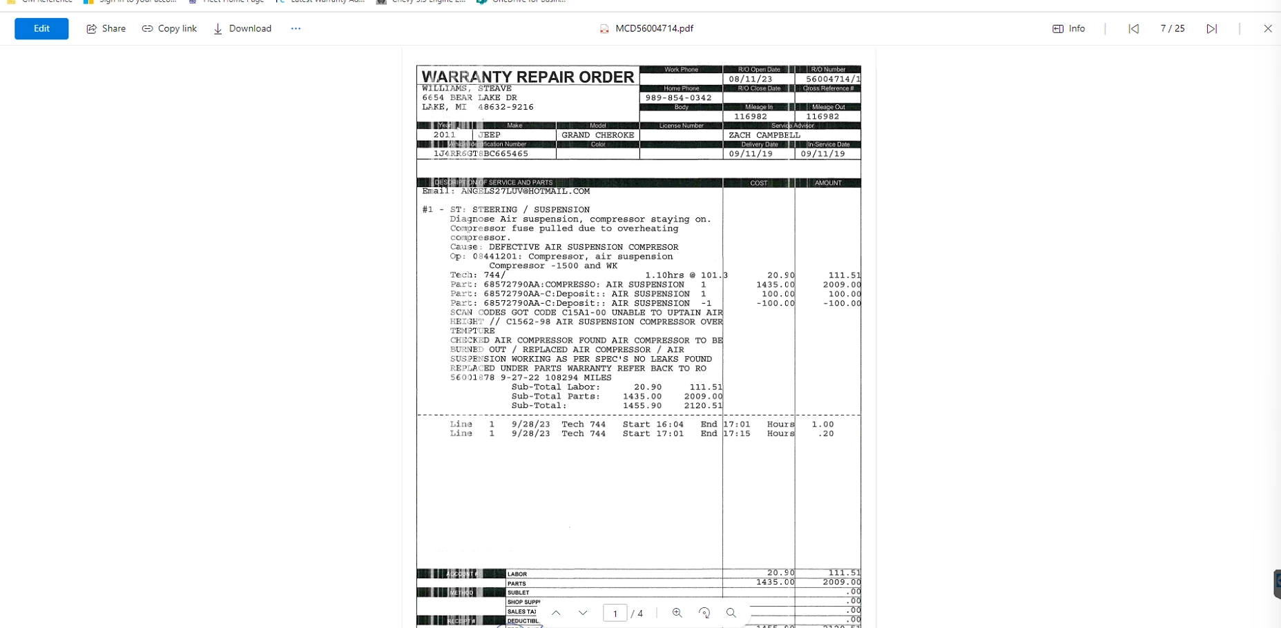 Acrobat DC not displaying tools when opening PDF from One Drive | Community