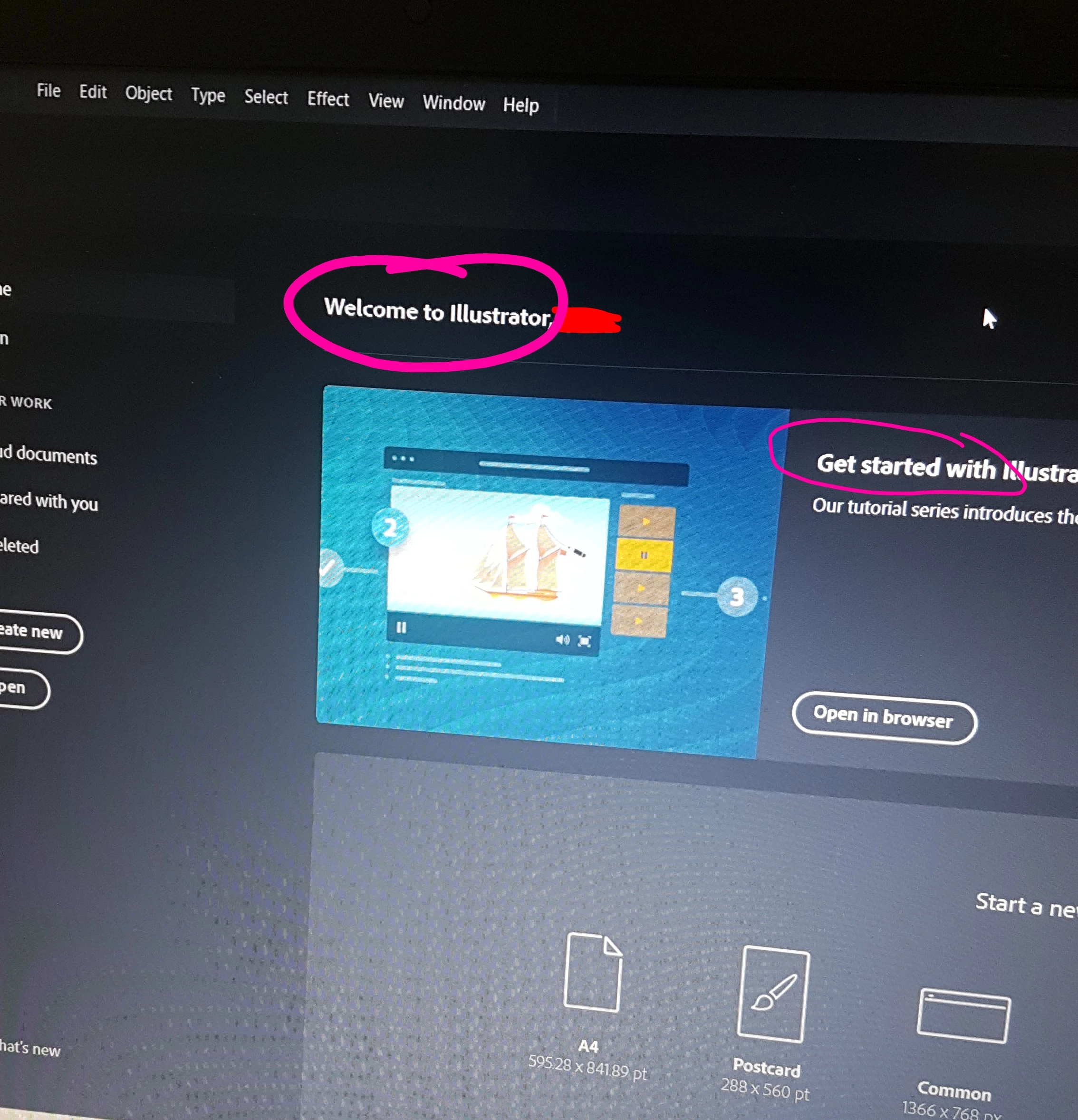 illustrator interface looks odd | Community