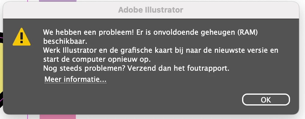 Ram Error Message Photo Example