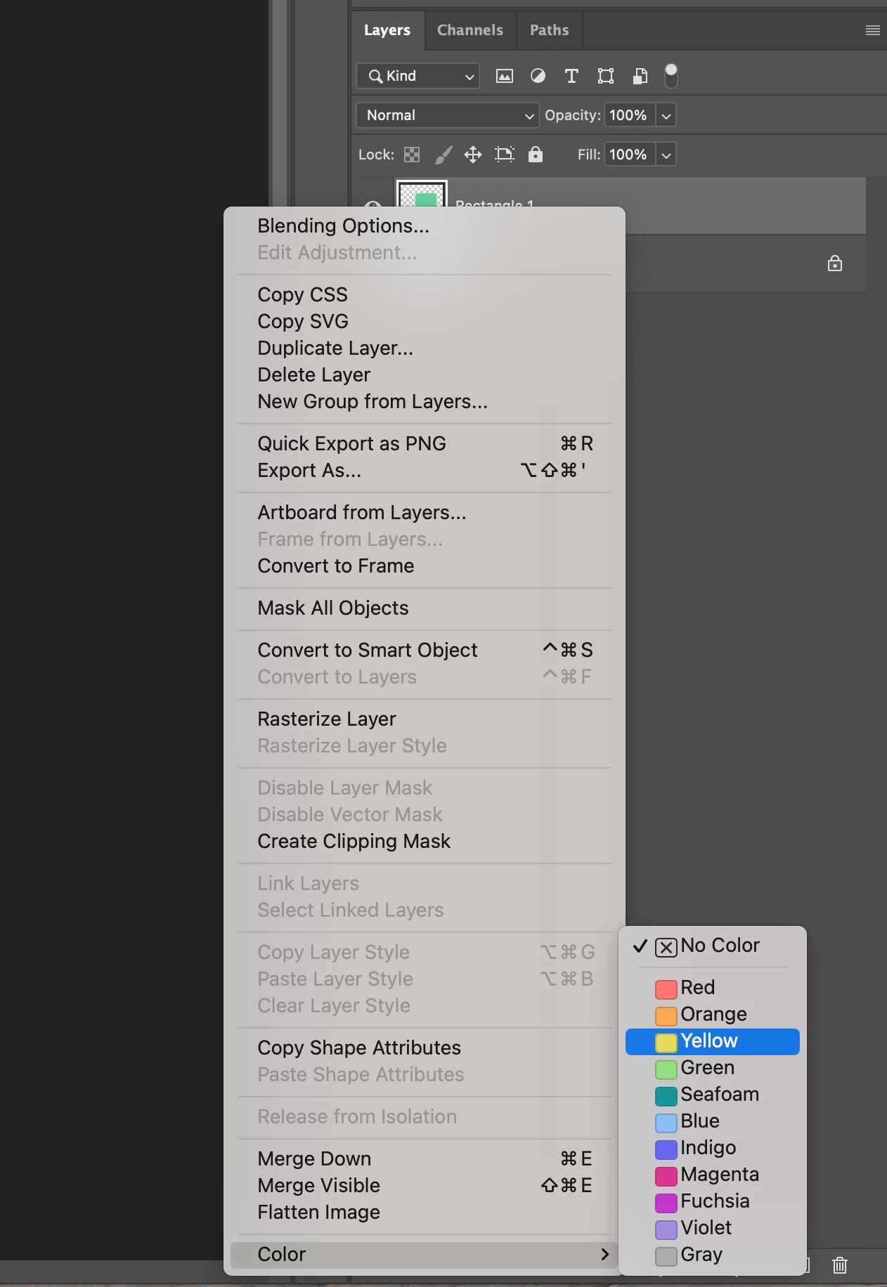 Label Once Shortcut-key to set color label on one or multiple layers at once ...
