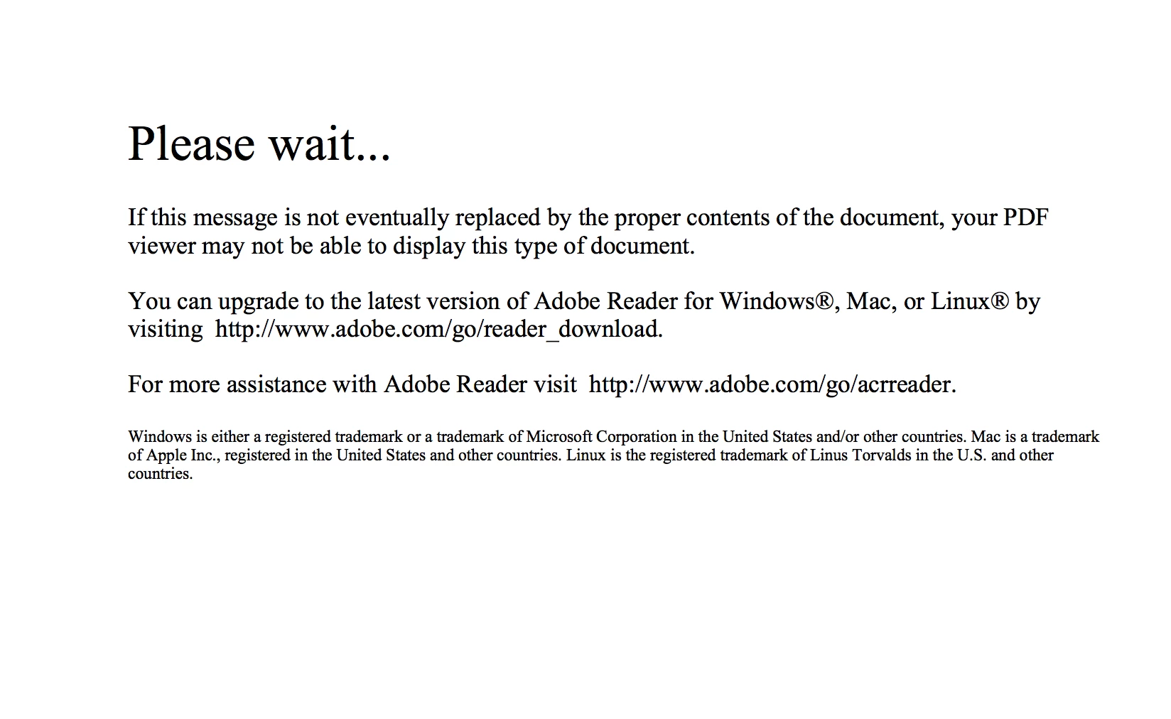 Unable to download forms with Acrobat Reader | Community