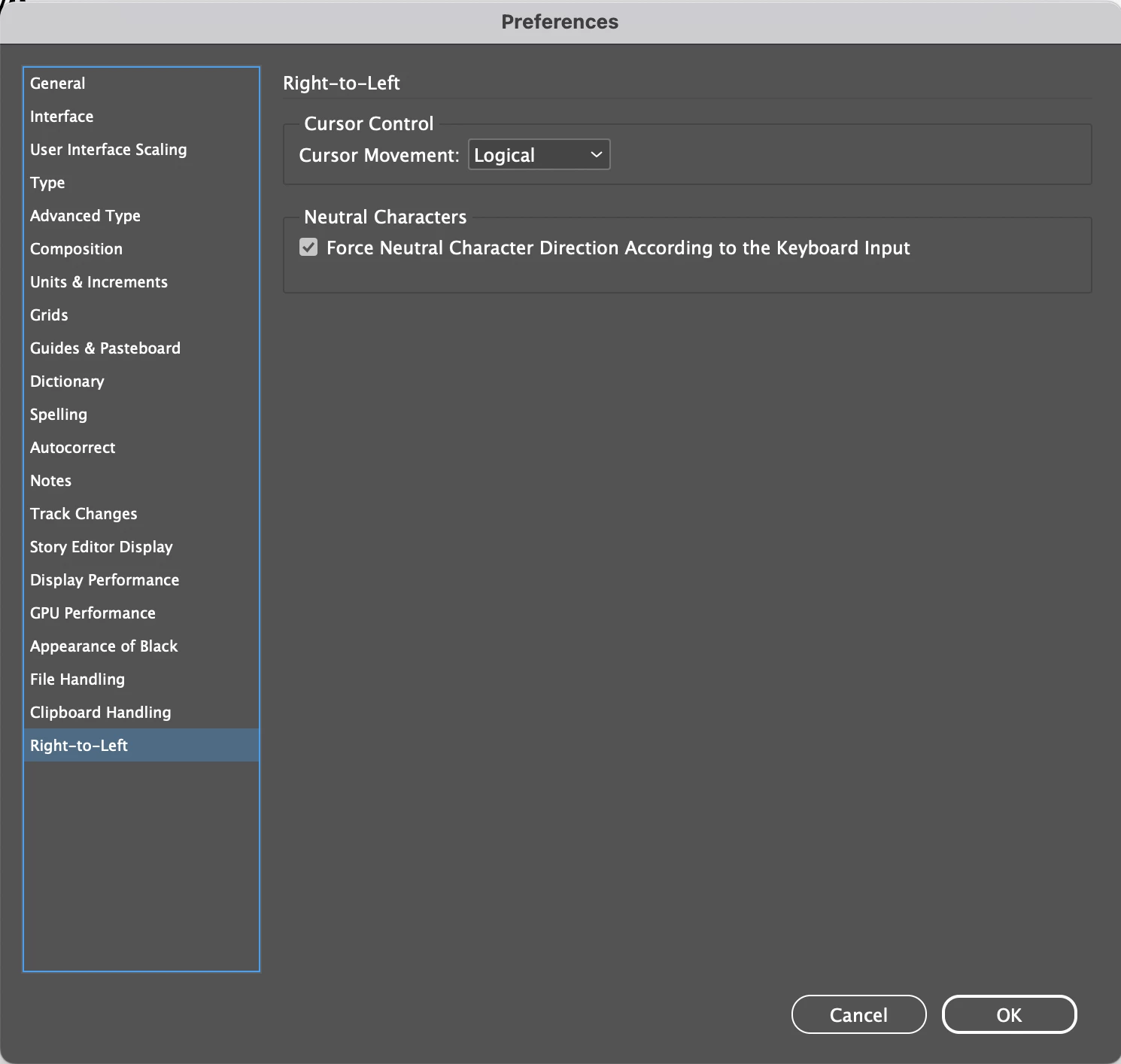 InDesign Middle Eastern 2024 Bug: RTL paragraph becomes LTR after ...