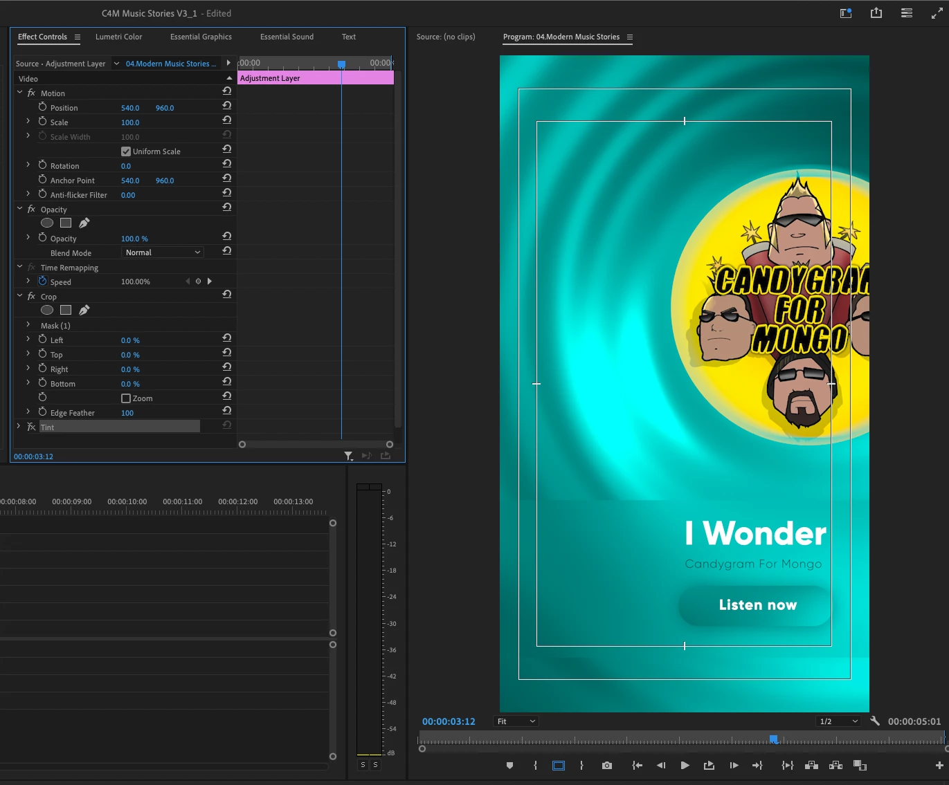 cropping an adjustment layer | Community