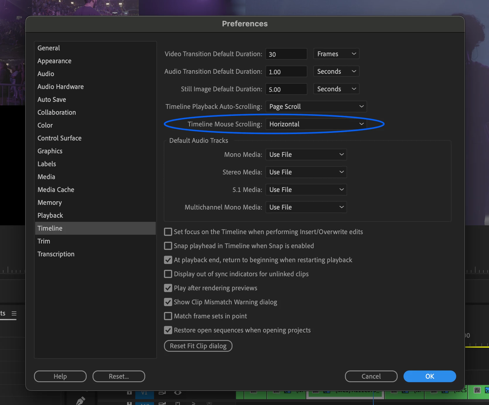 Shift key should invert scroll direction. | Community
