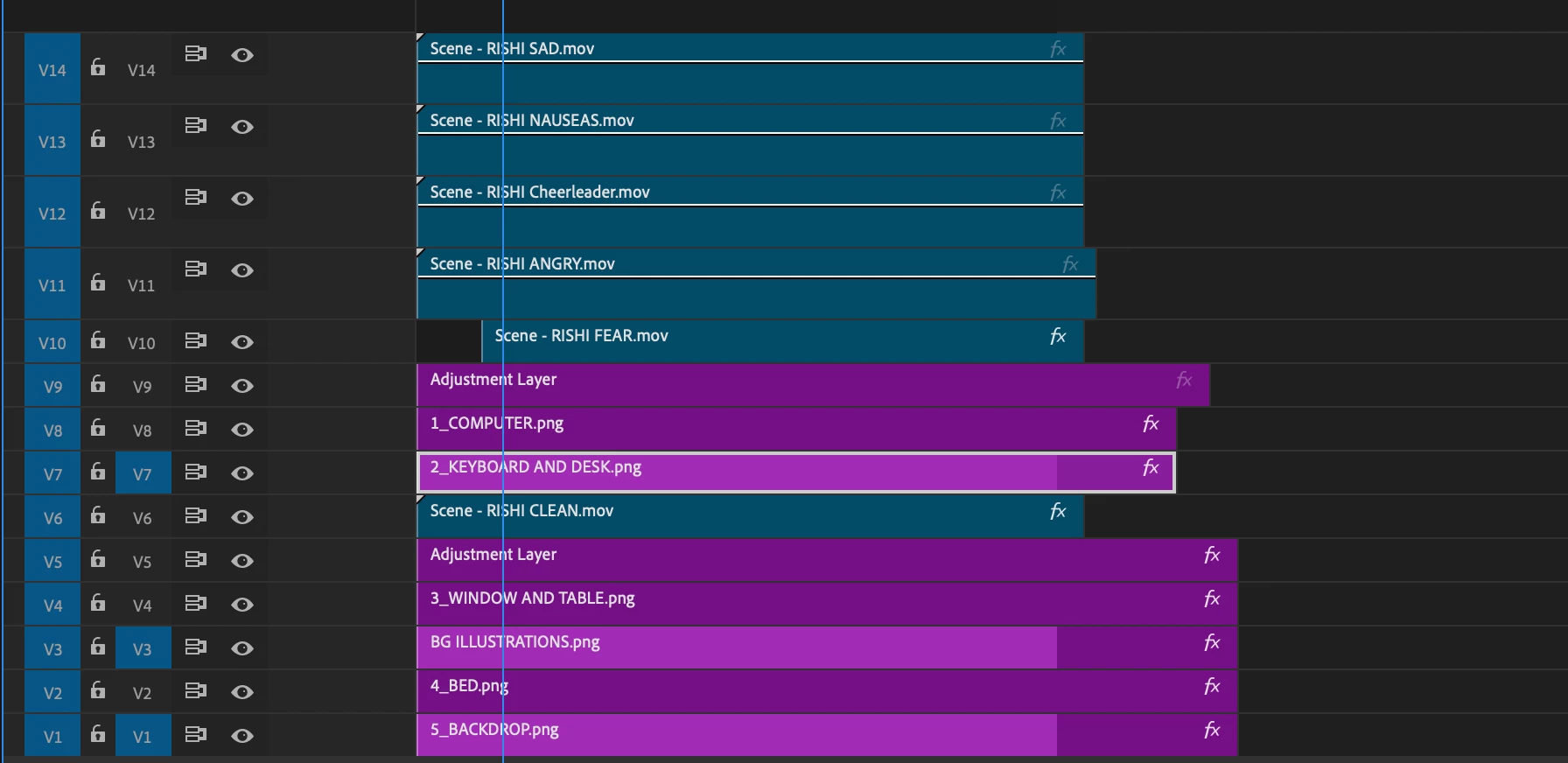 When I scale up my adjustment layer too much my program screen goes ...