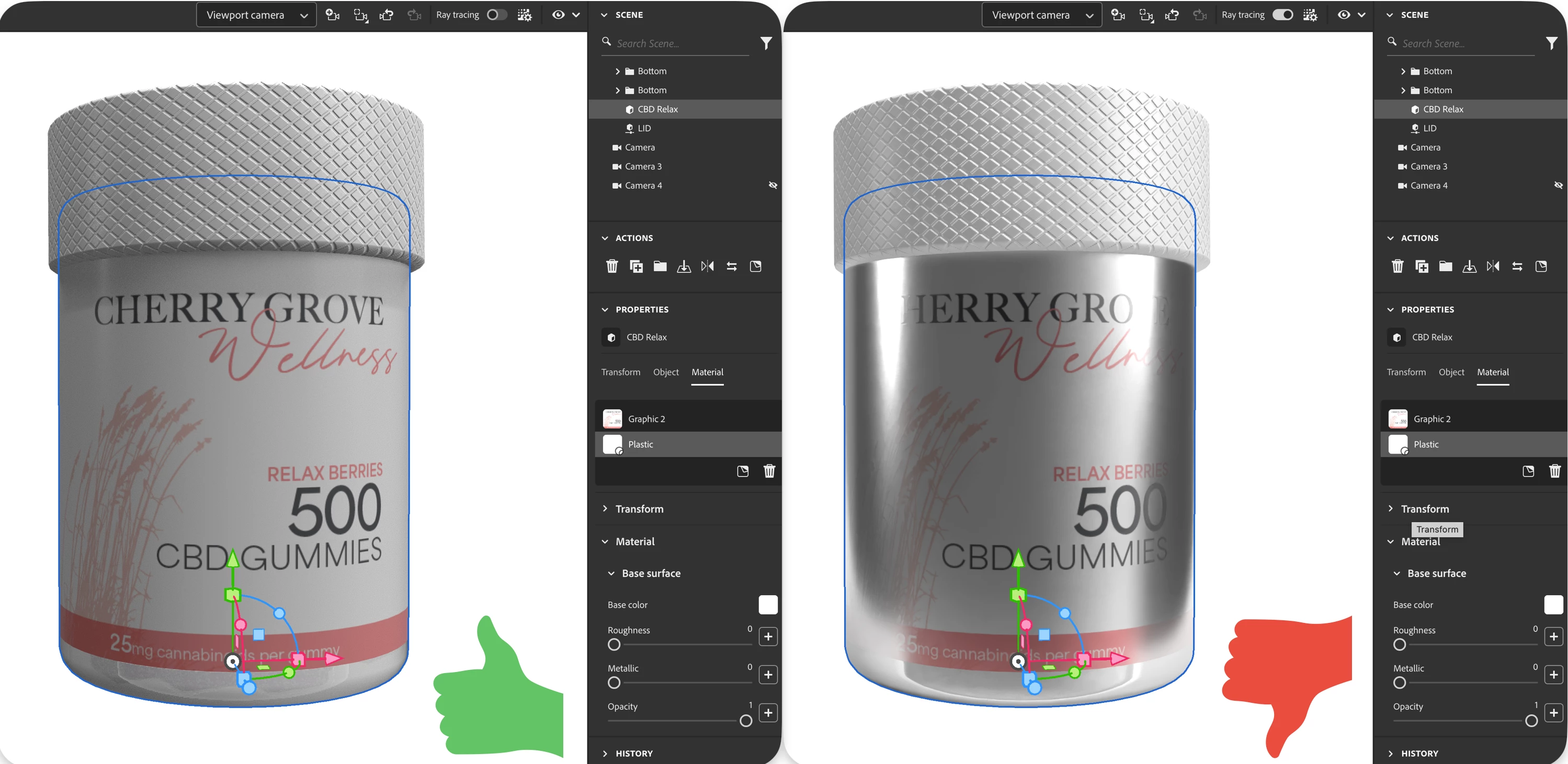 Decal Rendering Decal on 4.0.2 is rendering different with Ray Tracing | Community