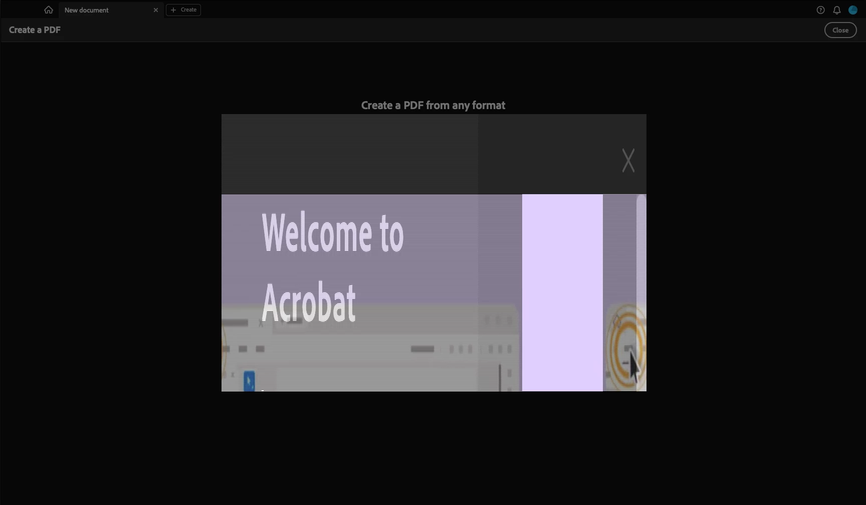 I can no longer Combine Files in Acrobat due to glitchy interface ...