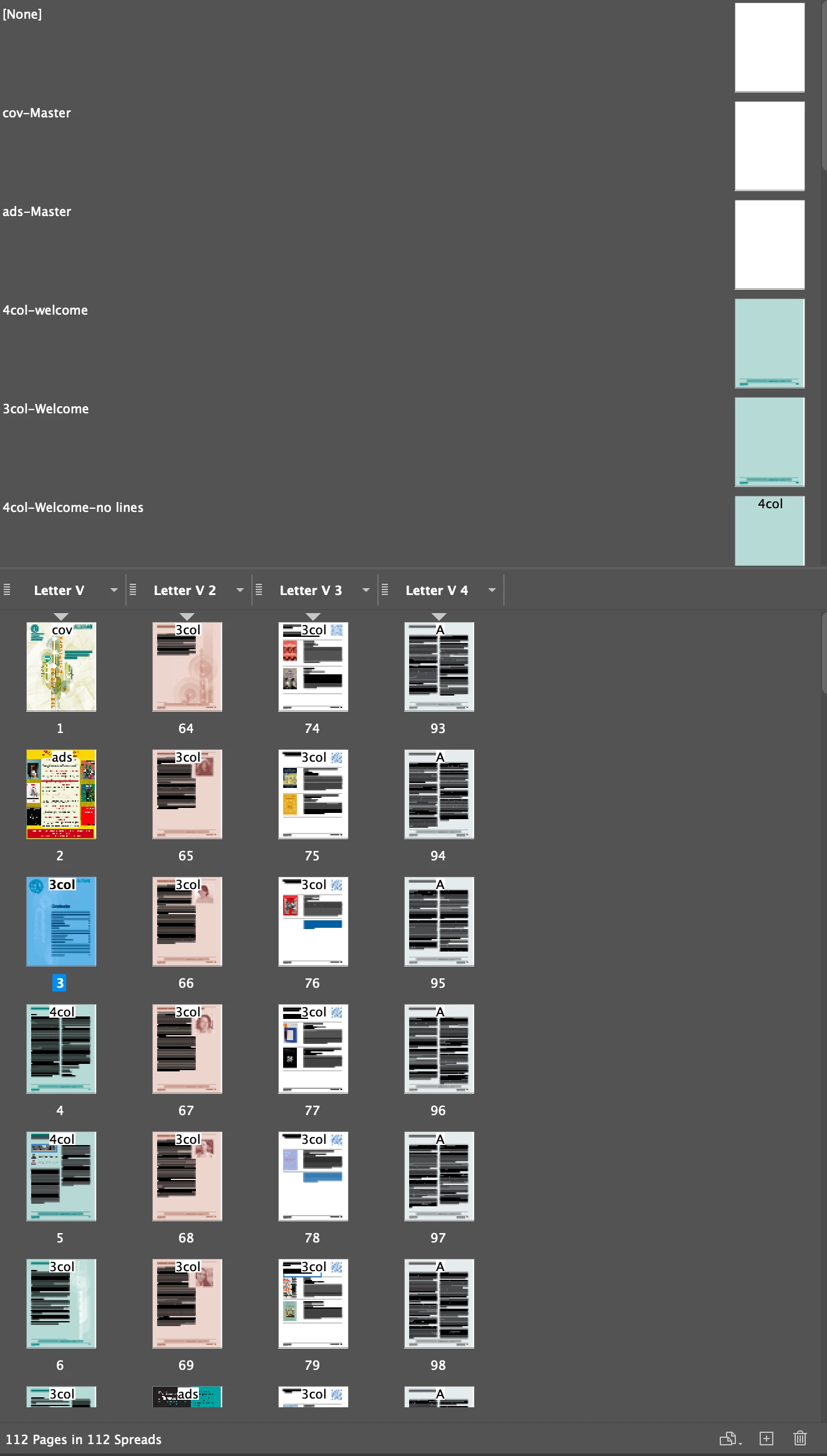 Pages Icon Indesign How to Revert to Single Pages in InDesign when Pages Thumbnail Layout ...