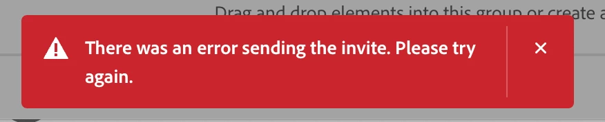 Unable to Share Creative Cloud Libraries | Community