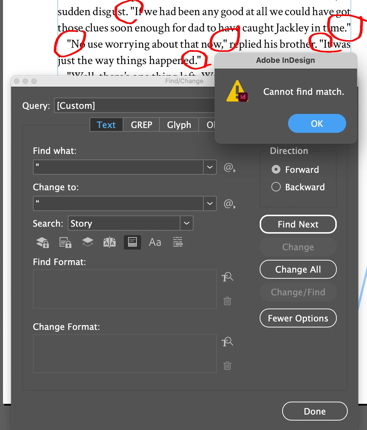 How to Change Straight Inch Marks to Typographer's Quotes in InDesign ...