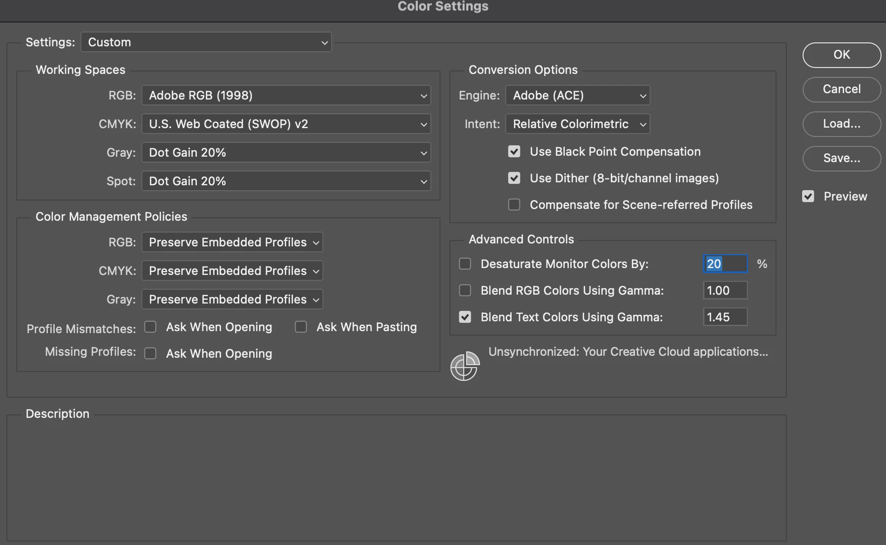 Photoshop image color issue when "saving as" PDF | Community