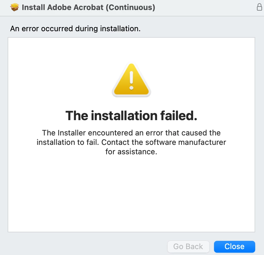 Reader won't install because I have Acrobat Pro | Community