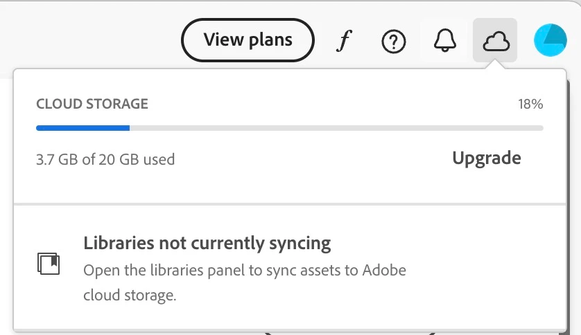 Creative Cloud - Libraries not currently syncing | Community