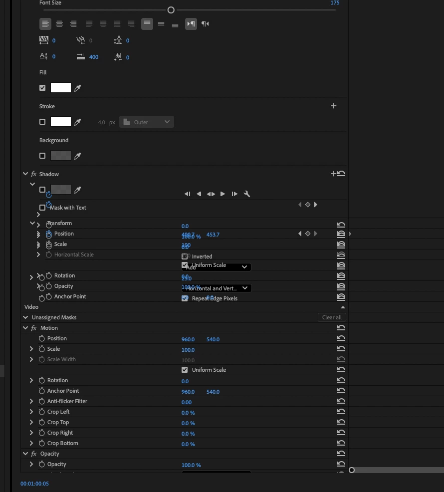 Effect Controls bug | Community