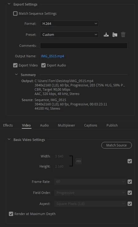 Hardware encoding produces blocky video | Community