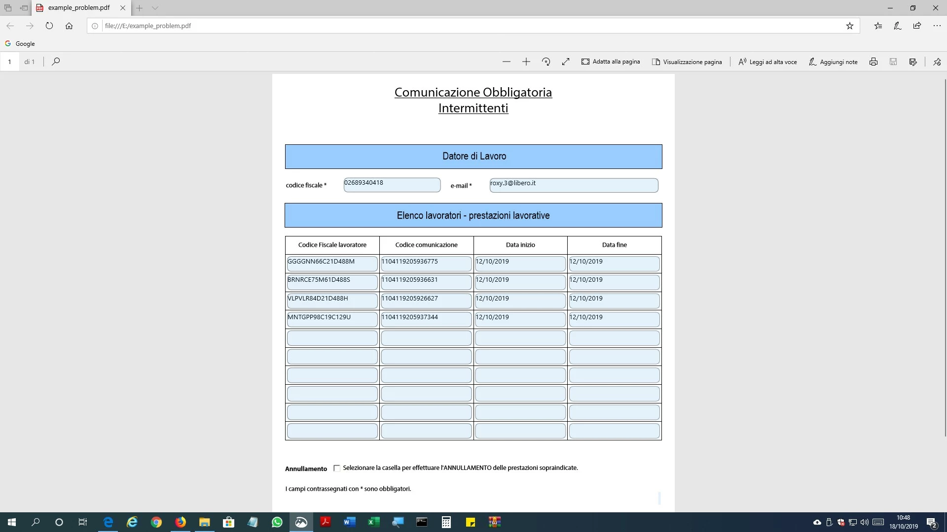 I have a SERIOUS PROBLEM with displaying editable forms | Community