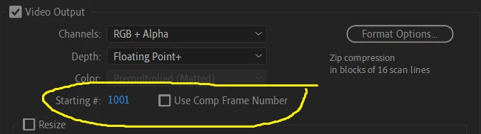 Frame Number Mod how to render at frame number in media encoder? | Community