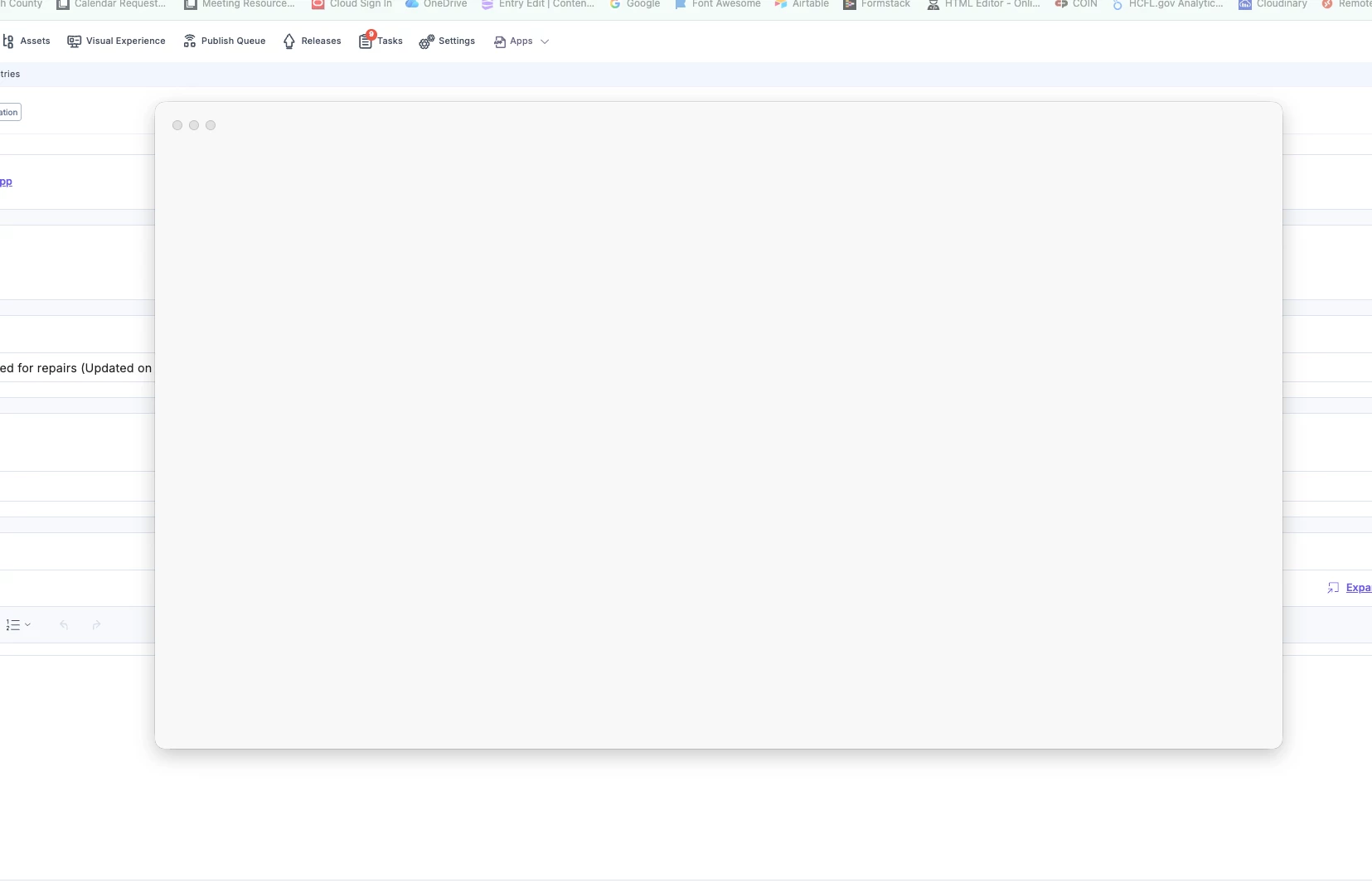 Creative Cloud is opening to a blank window even after a total ...