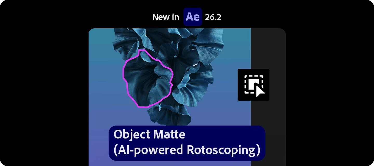 New in AE: Object Matte (AI-powered Rotoscoping)