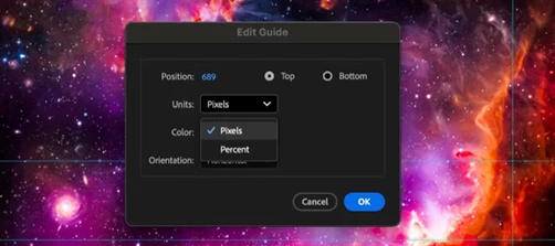 New Edit Guide Dialog