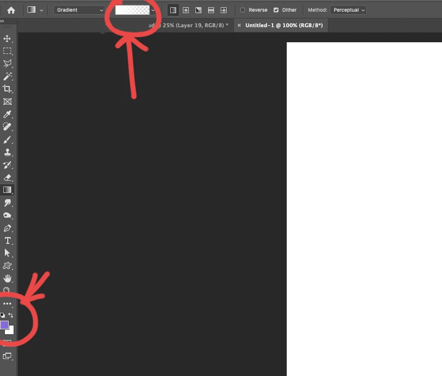 Gradient doesn't use current foreground color photoshop may 2023 ...