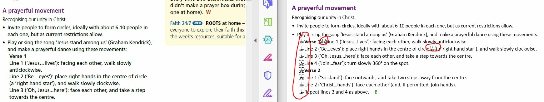 Line break symbol appearing in RTF file exported from InDesign | Community