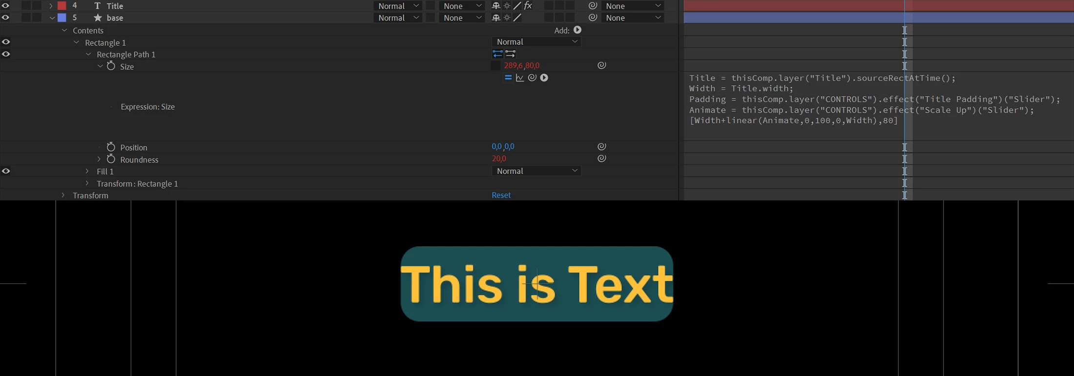 Animated dynamic textbox with rounded corners | Community