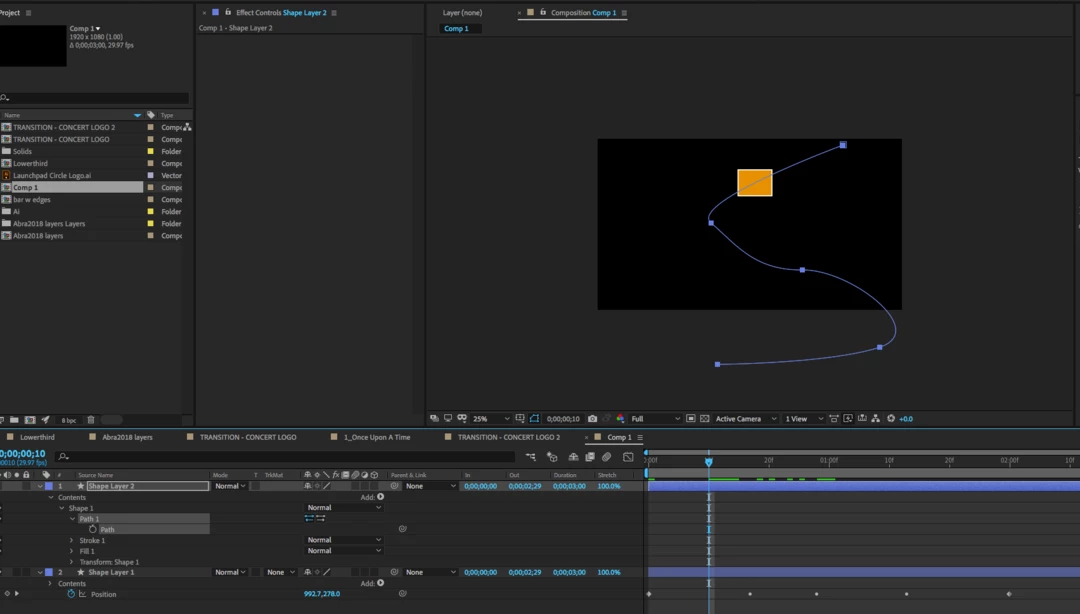 Animate multiple objects along path | Community