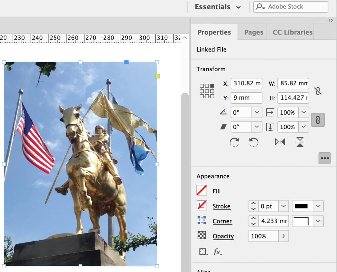 Scaling photos proportionally in indesign | Community