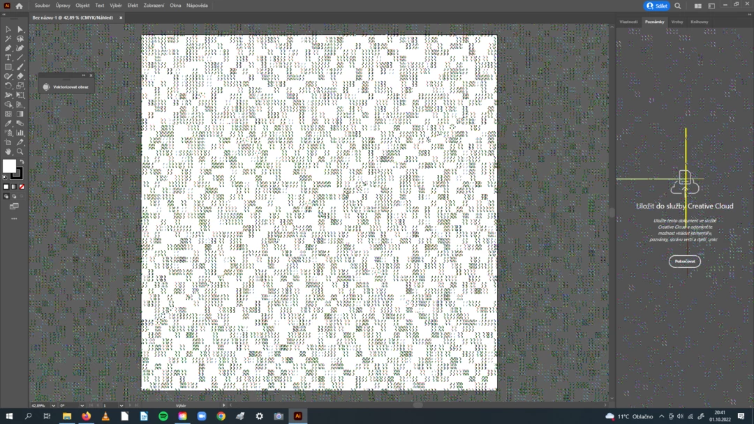 Illustrator keeps showing pixels(?) and crashing seconds later | Community