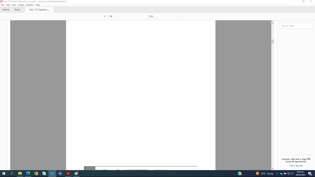 Adobe Acrobat Pro Tools Tab and Side Pane are Blank | Community