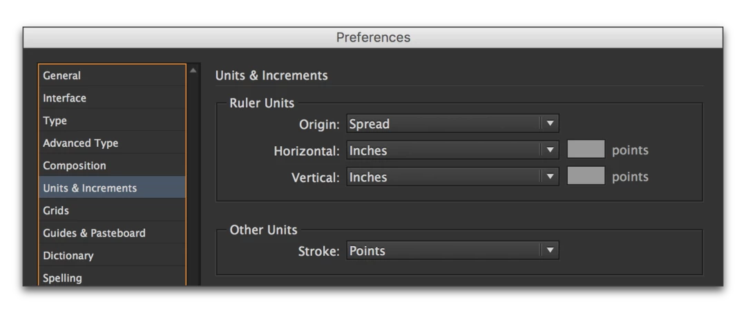 Changing unit to inches for New Document in InDesign | Community