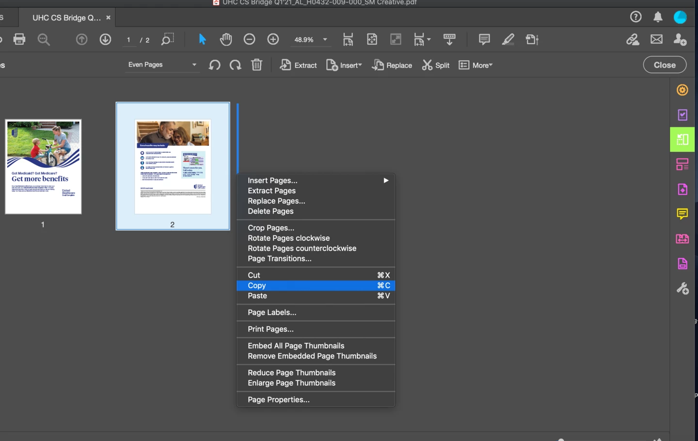 Copying and pasting pages not working | Community