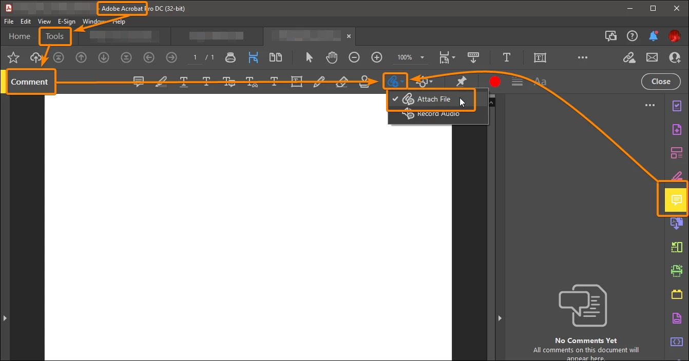 Add Paperclip style icon attached file link to PDF | Community