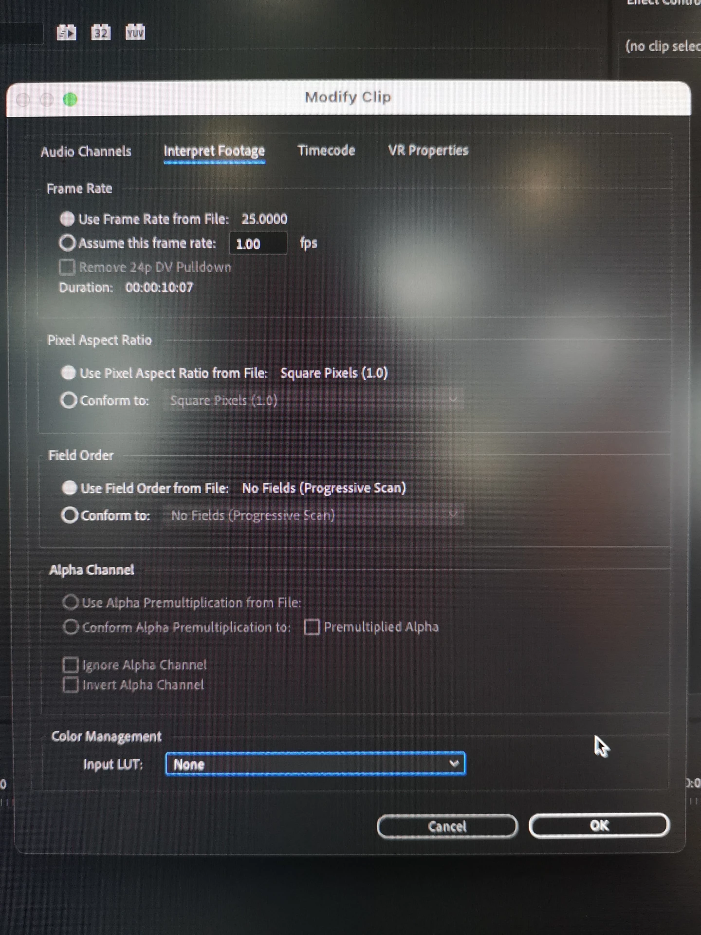 Colour Management (Modify-Interpret) Completely Missing | Community